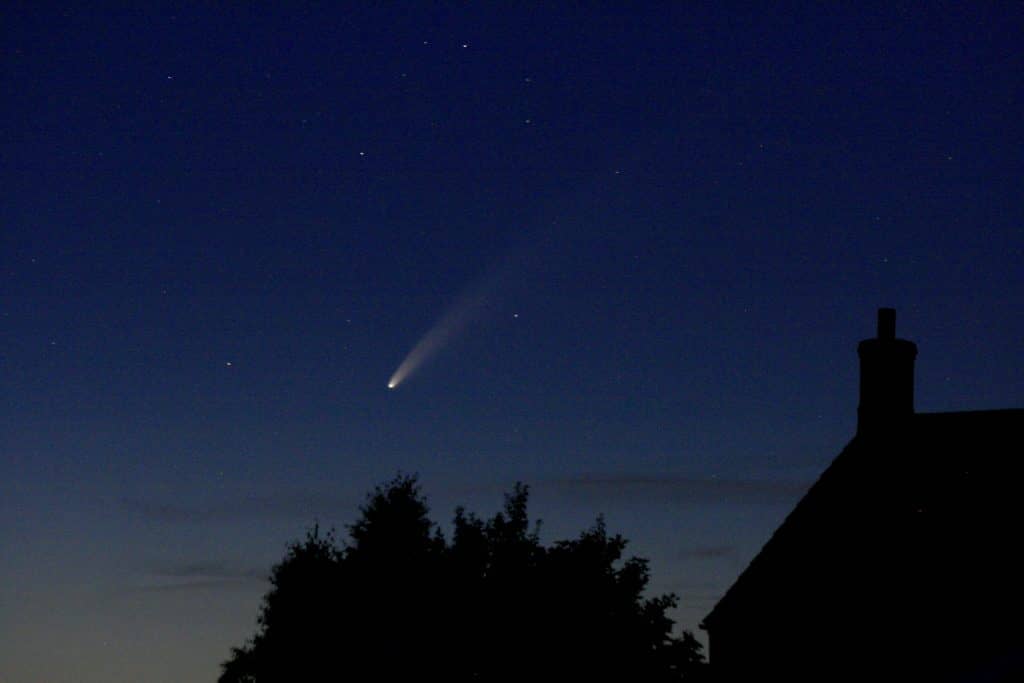 Comet C/2020 F3 (NEOWISE) Somerset